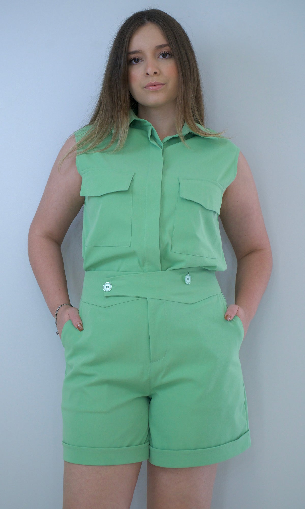 Short Zeth - Verde Menta
