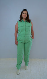 Calça Amanda - Verde Menta