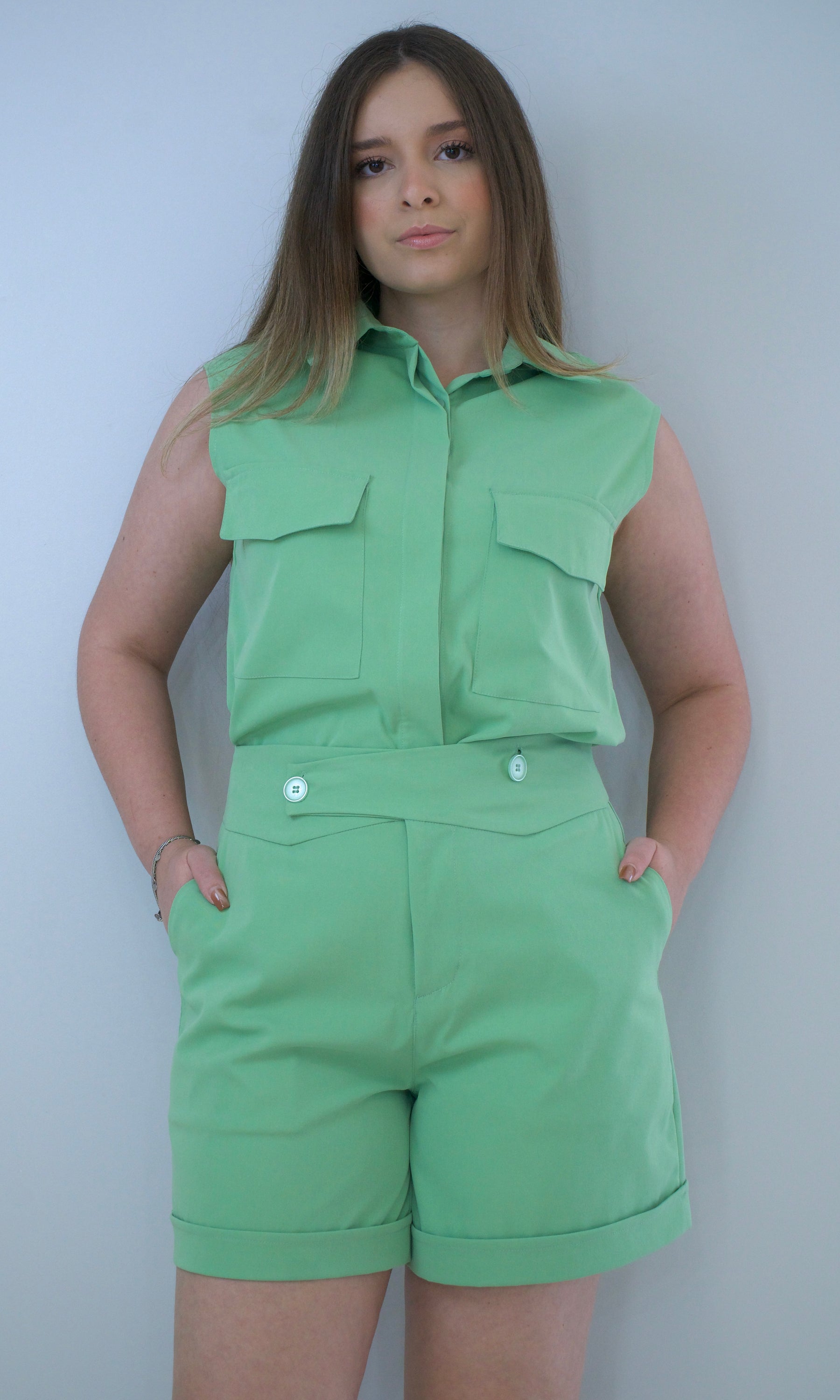 Short Zeth - Verde Menta