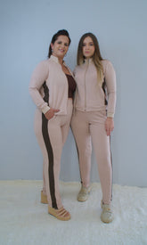 Conjunto Moletinho Nara - Bege