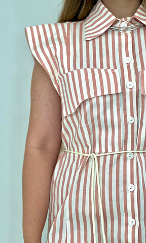 Chemise Curto Cláudia - Rosa Seco