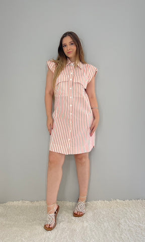 Chemise Curto Cláudia - Rosa Seco