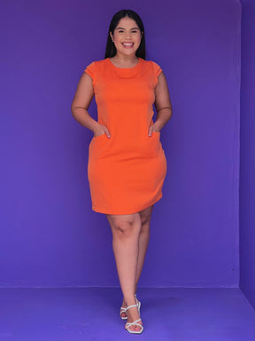 Vestido Lais - Laranja