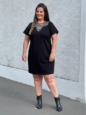 Vestido Carolina - Preto