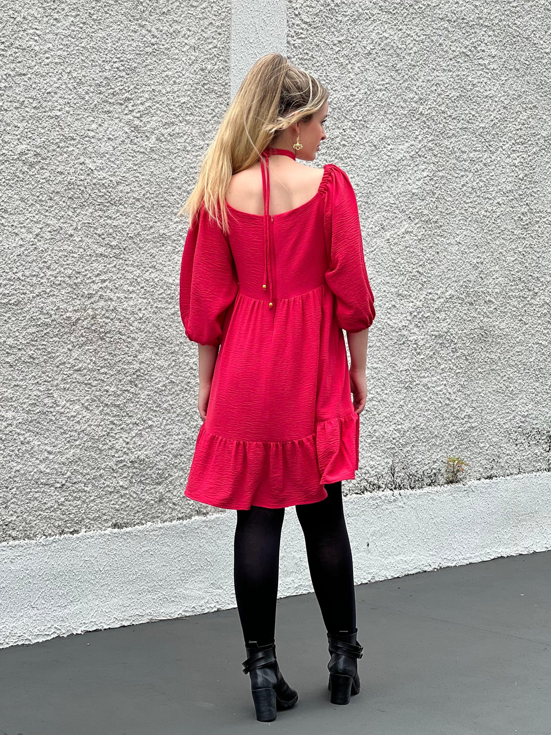 Vestido Nayara - Rosa Persa