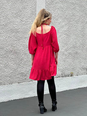 Vestido Nayara - Rosa Persa