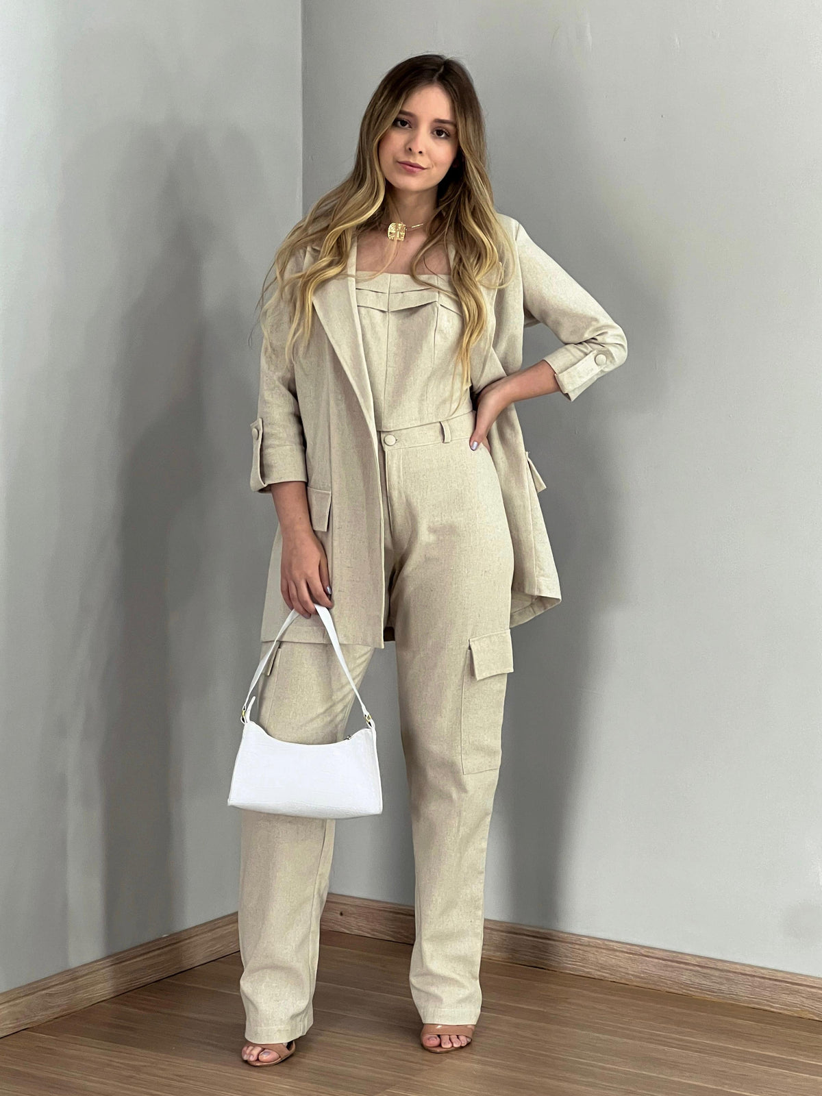 Calça Sandra - Natural