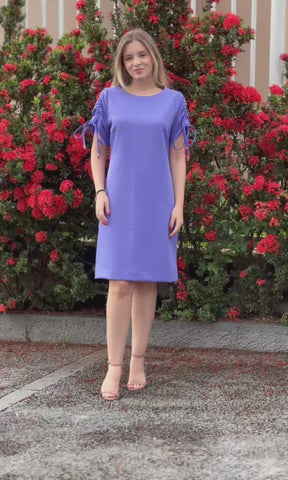 Vestido Curto Valquíria - Violeta
