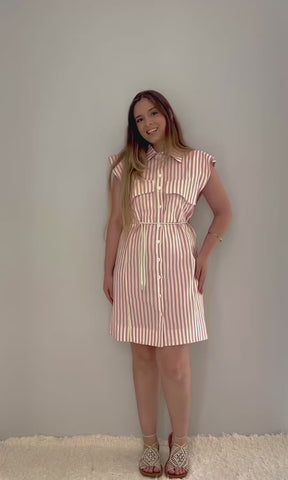 Chemise Curto Cláudia - Rosa Seco